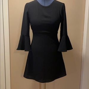 Lulu’s Center of Attention Flounce Sleeve Dress